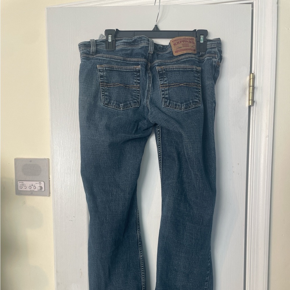 Vintage Express Dark-Wash Jeans Size 7/8